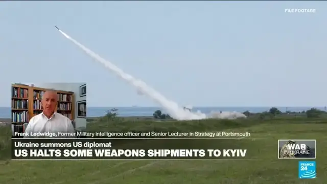 'Video thumbnail for 'Ukraine is at the wrong end right now: War's center of gravity is manpower, casualties, attrition''