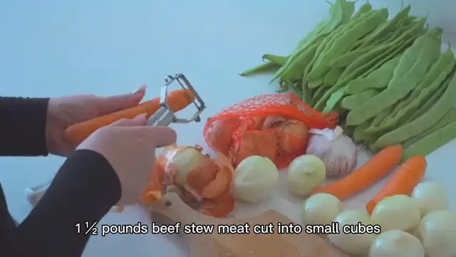 'Video thumbnail for Beef barley soup recipe'