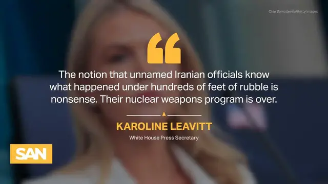 'Video thumbnail for Iranian phone call on US strikes leaked to media, White House responds'