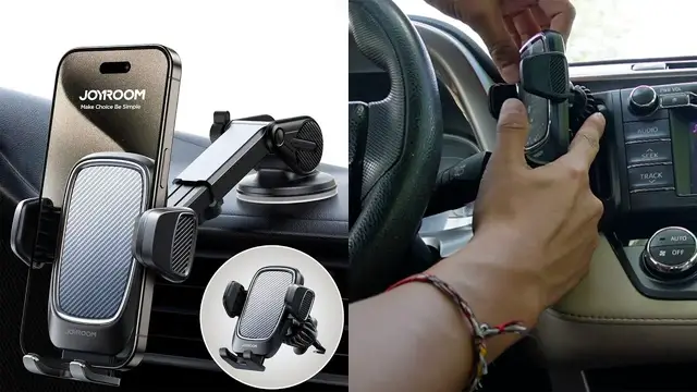 'Video thumbnail for JOYROOM Phone Mount for Car Review'