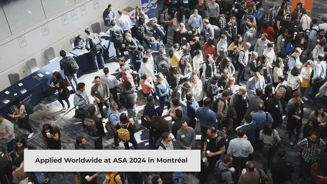 'Video thumbnail for Reconnecting at ASA 2024: A Sociologist's Journey'