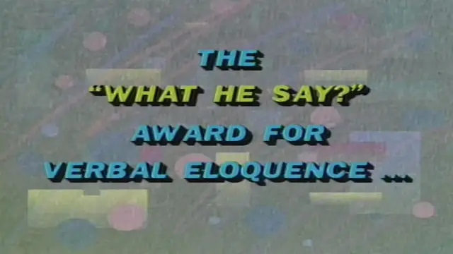 'Video thumbnail for Bob Uecker introduces All-Star Blooper Lineup for on Episode 18 of The Wacky World of Sports'