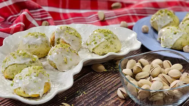 'Video thumbnail for Ricotta Pistachio Cookies – Soft, Nutty & Totally Irresistible!'