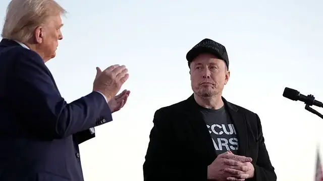 'Video thumbnail for Musk-Trump dispute continues as Musk criticises Trump signature budget bill'