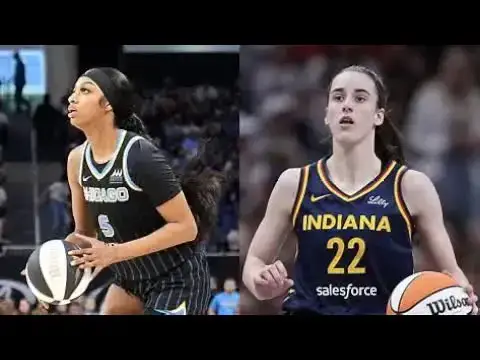 'Video thumbnail for Caitlin Clark vs. Angel Reese Rivalry Heats Up: Indiana Fever, Chicago Sky & WNBA Fanbase Frenzy!'