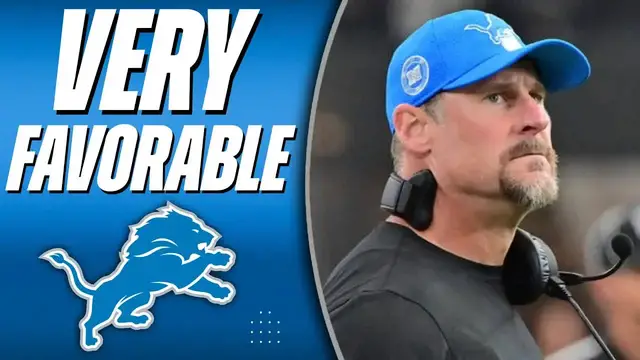 'Video thumbnail for Detroit Lions' Favorable 2025 Road Schedule: Avoiding Cold Weather Games'