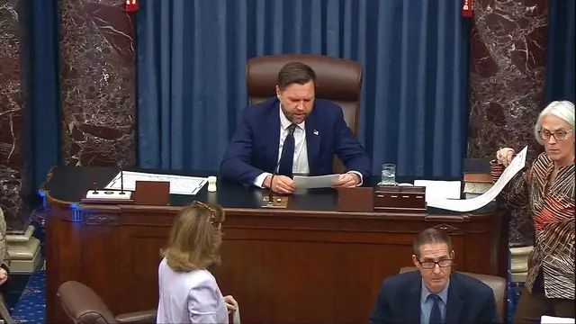 'Video thumbnail for US Senate passes Trump’s ‘Big, Beautiful Bill’, sends it to House'