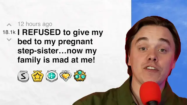 'Video thumbnail for I REFUSED to give my bed to my pregnant step-sister… now my family is furious! | Reddit Stories'