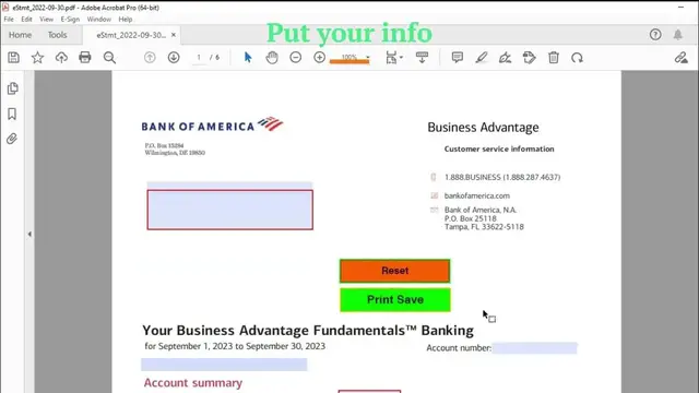 'Video thumbnail for Bank Statement Template September 2023 (Business)'