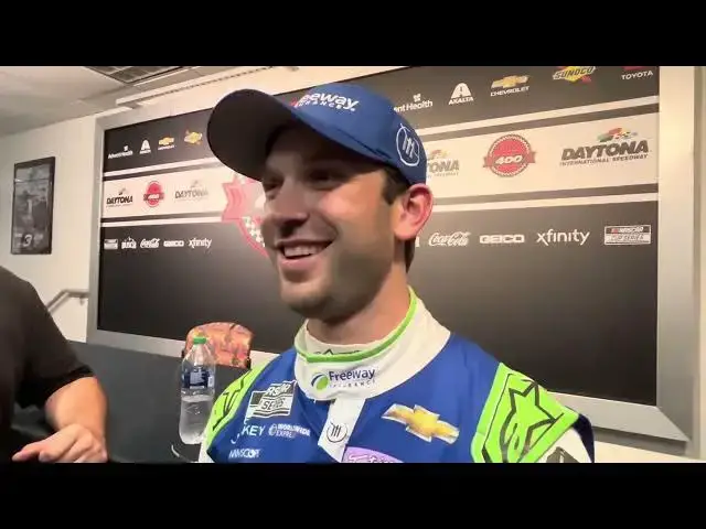 'Video thumbnail for Daniel Suarez says Anything Can Happen at Daytona; Chevy Teams Conflicted on Who to Help'