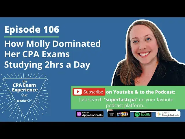 'Video thumbnail for How Molly Dominated Her CPA Exams Studying 2hrs a Day'