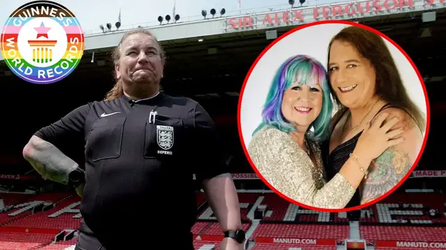 'Video thumbnail for Becoming Football's First Transgender Referee'