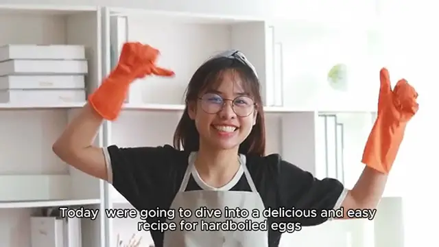 'Video thumbnail for hard boiled egg recipe'