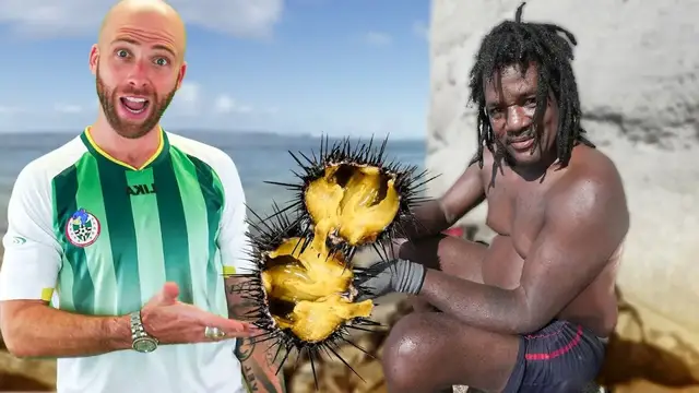'Video thumbnail for Exotic SEA URCHIN and CURRY OCTOPUS in Dominica!'