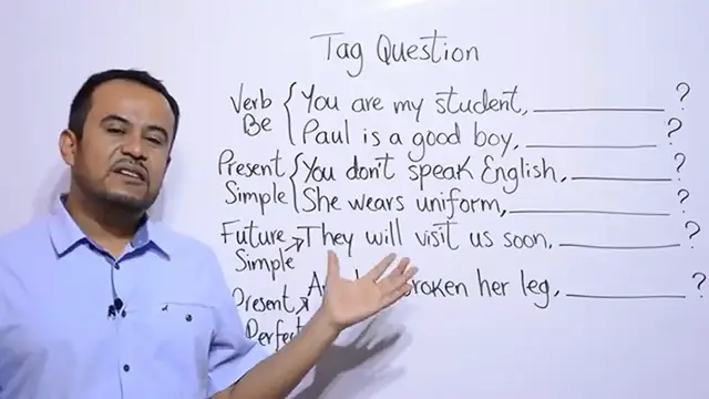'Video thumbnail for COMO Usar TAG QUESTIONS En INGLES'