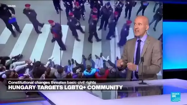 'Video thumbnail for Hungary’s parliament votes to limit rights of dual nationals and LGBTQ+ people'