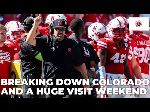 'Video thumbnail for Keys & Predictions for Nebraska vs  Colorado, plus breaking down huge recruiting weekend'