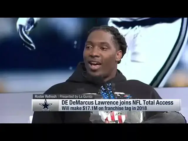 'Video thumbnail for law nation sports: demarcus lawrence talks dez bryant, cowboys, contracts'