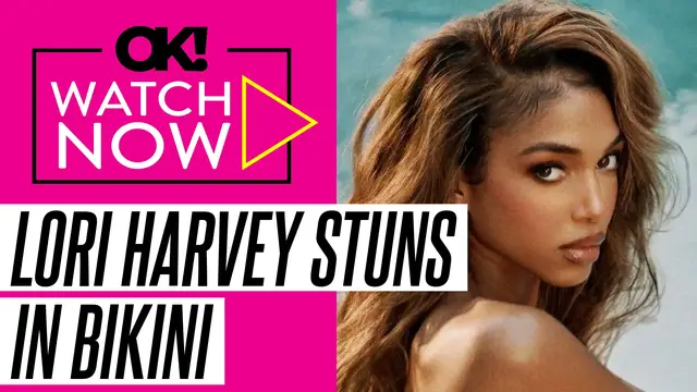 'Video thumbnail for Lori Harvey Sizzles in Gold String Bikini: Photos '