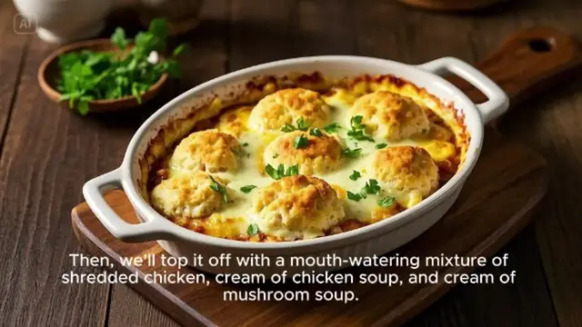 'Video thumbnail for Chicken Bubble Biscuit Bake Casserole Recipe'