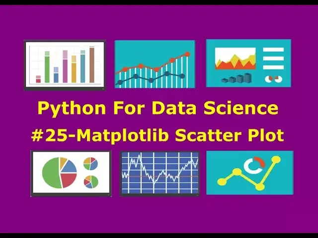 'Video thumbnail for Matplotlib Scatter Plots #25'