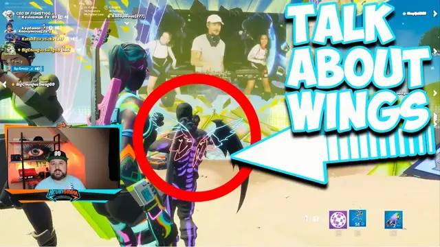 'Video thumbnail for Diplo Fortnite Event and the Neon Wings'