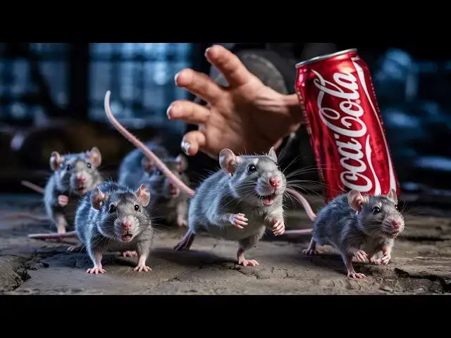 'Video thumbnail for Pour Coca-Cola in Your Home and WATCH What Happens to Mice & Rats!'