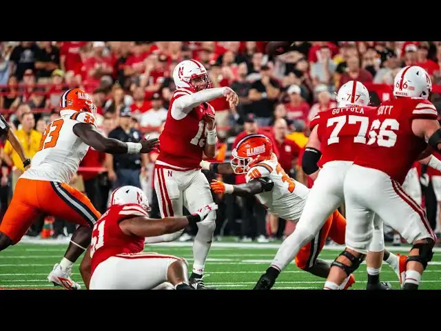 'Video thumbnail for Husker Big Red Chat: Fallout from Nebraska football loss to Illinois'