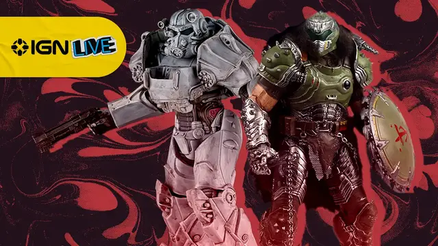 'Video thumbnail for Doom: The Dark Ages, Diablo IV, Fallout and Persona Get New McFarlane Toys | IGN Live 2025'