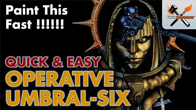 'Video thumbnail for How to Paint: Vindicare Assassin Umbral-Six (Warhammer+ Exclusive)'