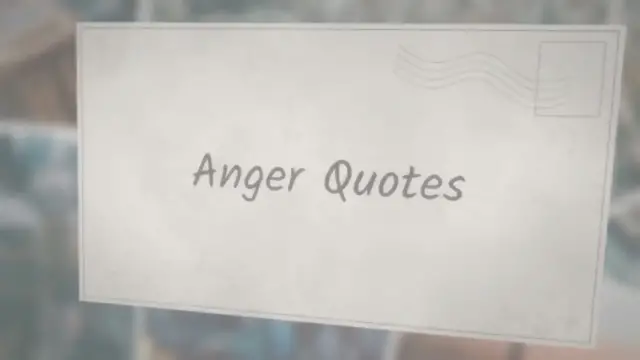 'Video thumbnail for Anger Quotes'