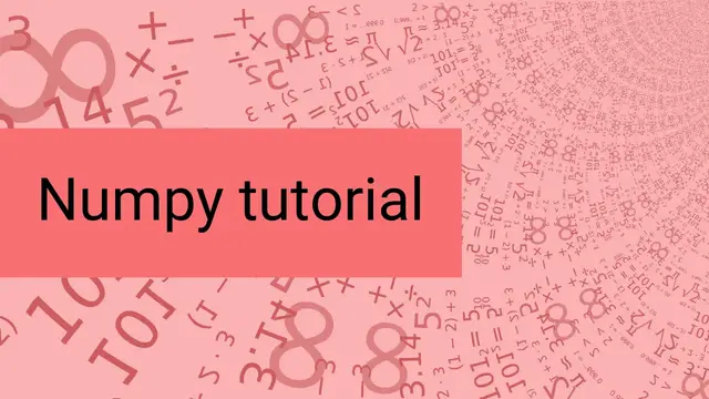 'Video thumbnail for Numpy zeros, ones and linspace'