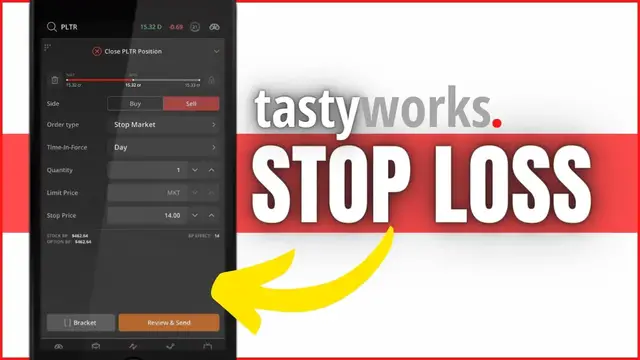 'Video thumbnail for How to Place a Stop Loss on Tastyworks Mobile App'
