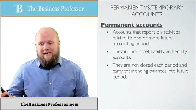 'Video thumbnail for Closing Process - Financial Accounting'
