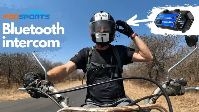 'Video thumbnail for How Easy is it to Install & Use a Bluetooth Intercom System? | Fodsports M1-S PLUS Test'
