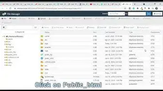 'Video thumbnail for How to locate .htaccess file in cpanel'