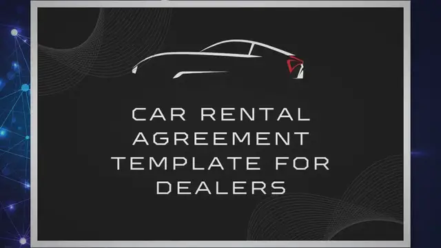 'Video thumbnail for Car Rental Agreement Template For Dealers'