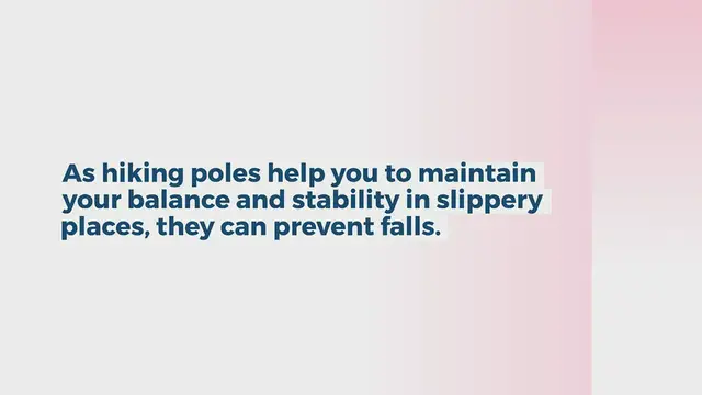 'Video thumbnail for Hiking Poles [ Benefits and Preventing Falls & Injuries ]'