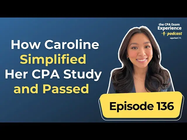 'Video thumbnail for How Caroline Simplified Her CPA Study and Passed'