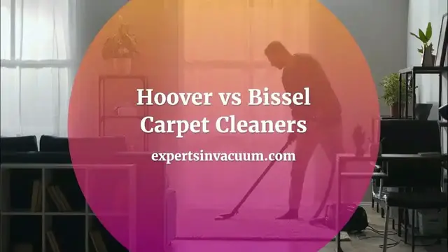 'Video thumbnail for Hoover vs Bissell Carpet Cleaner Comparison'