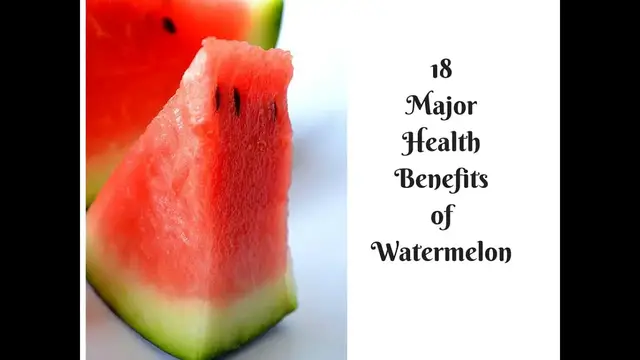 'Video thumbnail for 18 Major Health Benefits Of Watermelon (Tarbooj)'