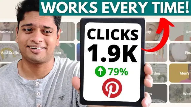 'Video thumbnail for How To Have A Popular Pinterest Account In Any Niche (Works Every Time)'