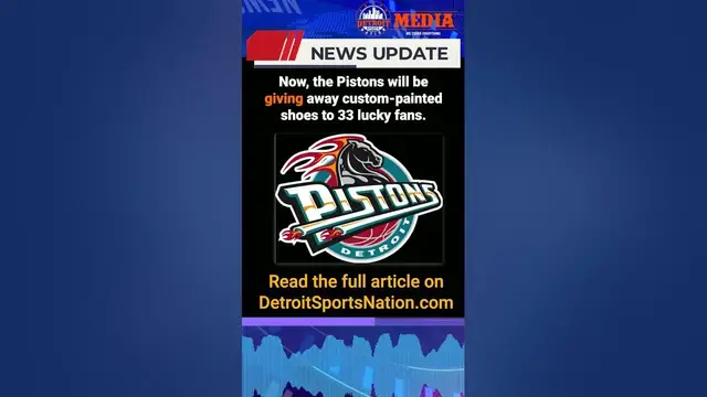 'Video thumbnail for pistonsgiveawayshoes'