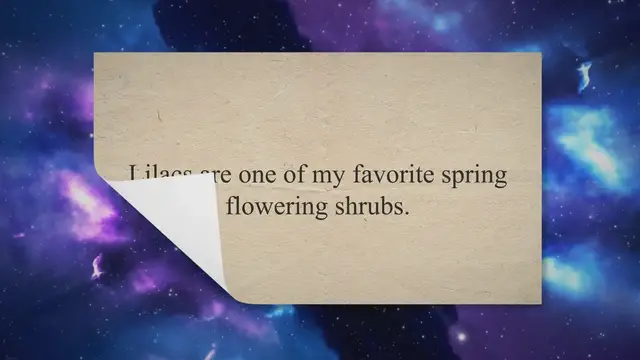 'Video thumbnail for How To Preserve The Scent Of Lilacs'