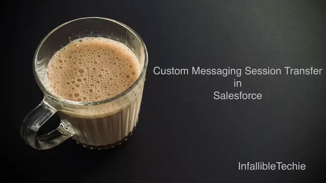'Video thumbnail for Custom Messaging Session Transfer in Salesforce'