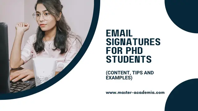 'Video thumbnail for Email signatures for PhD students (content, tips and examples)'