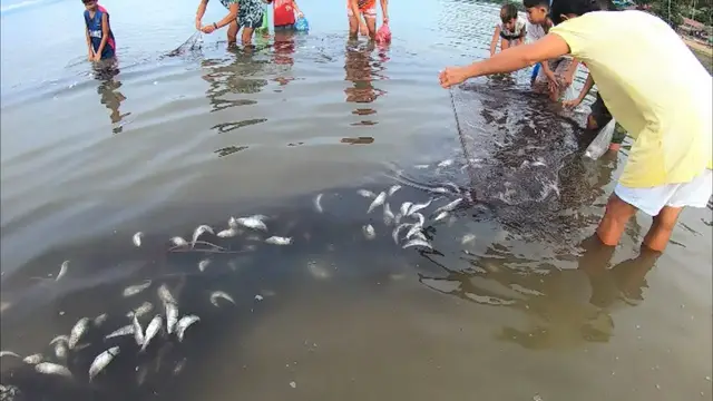 'Video thumbnail for Fishermen Giving Away Their Catch'