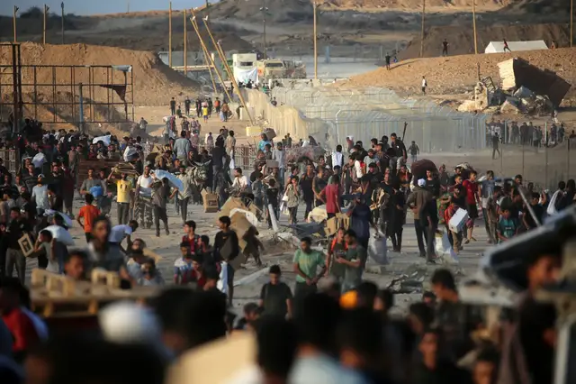 'Video thumbnail for Aid distribution in Gaza used as a ‘tool of genocide’'