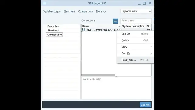 'Video thumbnail for How to add a server connection in SAP Logon 750?'