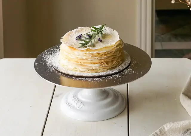 'Video thumbnail for Lemon Crepe Cake'